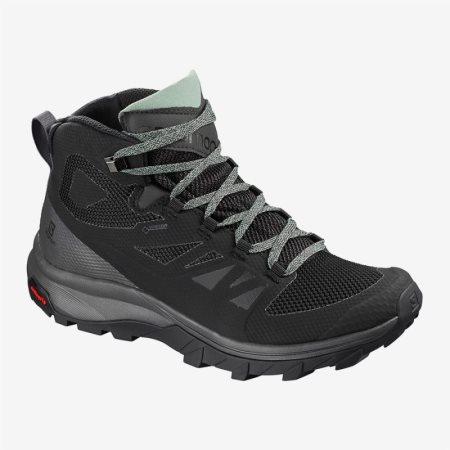 Scarpe Trekking Salomon OUTline Mid GTX W Donna Nere IT 7-A70